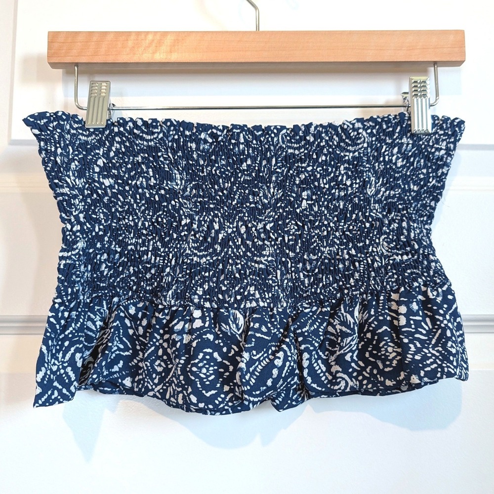 The Impeccable Pig Smocked Strapless Tube Top